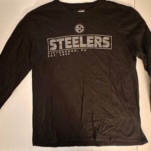 NFL Steelers long‎ sleeve tee for men size L